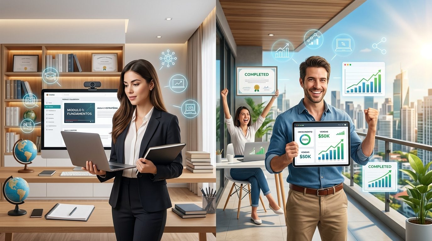 A diferença entre vender formação e vender resultado