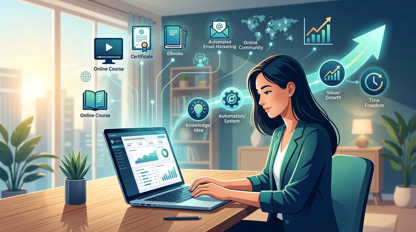 Como transformar seu conhecimento em um negócio digital independente