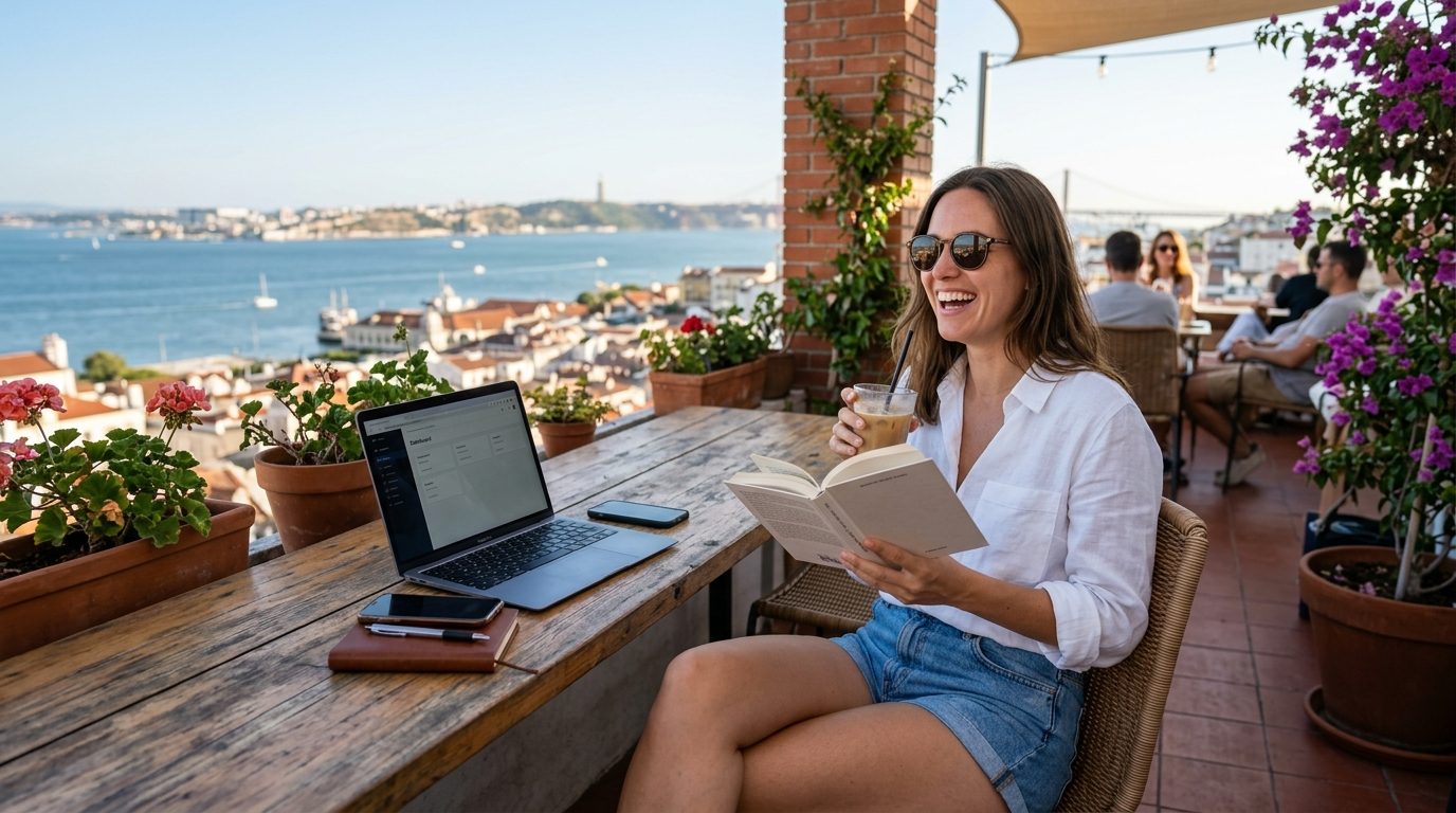 O dia a dia real de quem trabalha 2 ou 3 horas e tem o resto do dia livre