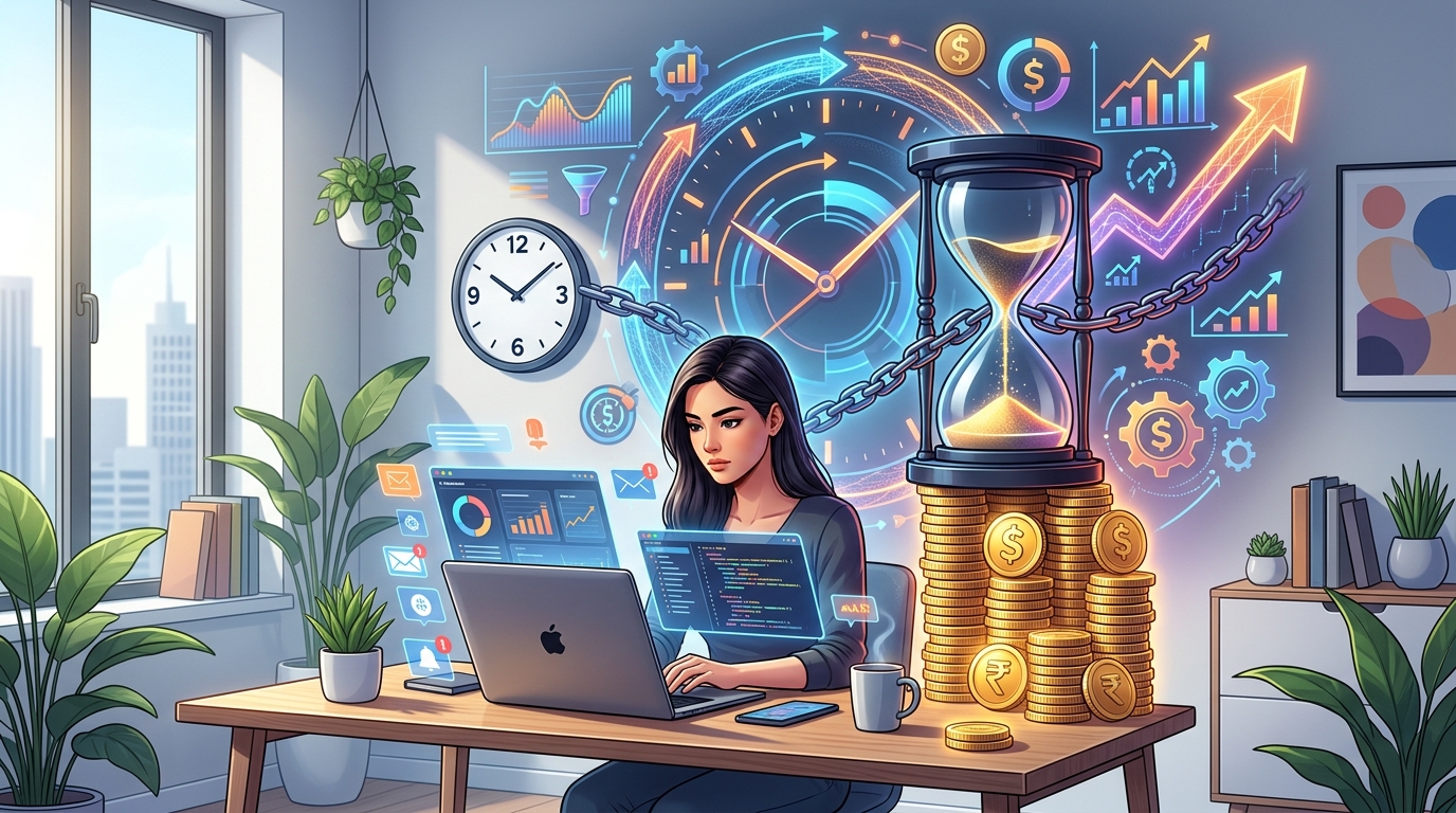 O erro silencioso de trocar horas por dinheiro mesmo no mercado digital