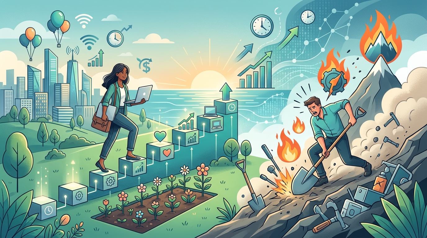 Por que consistência vale mais do que intensidade