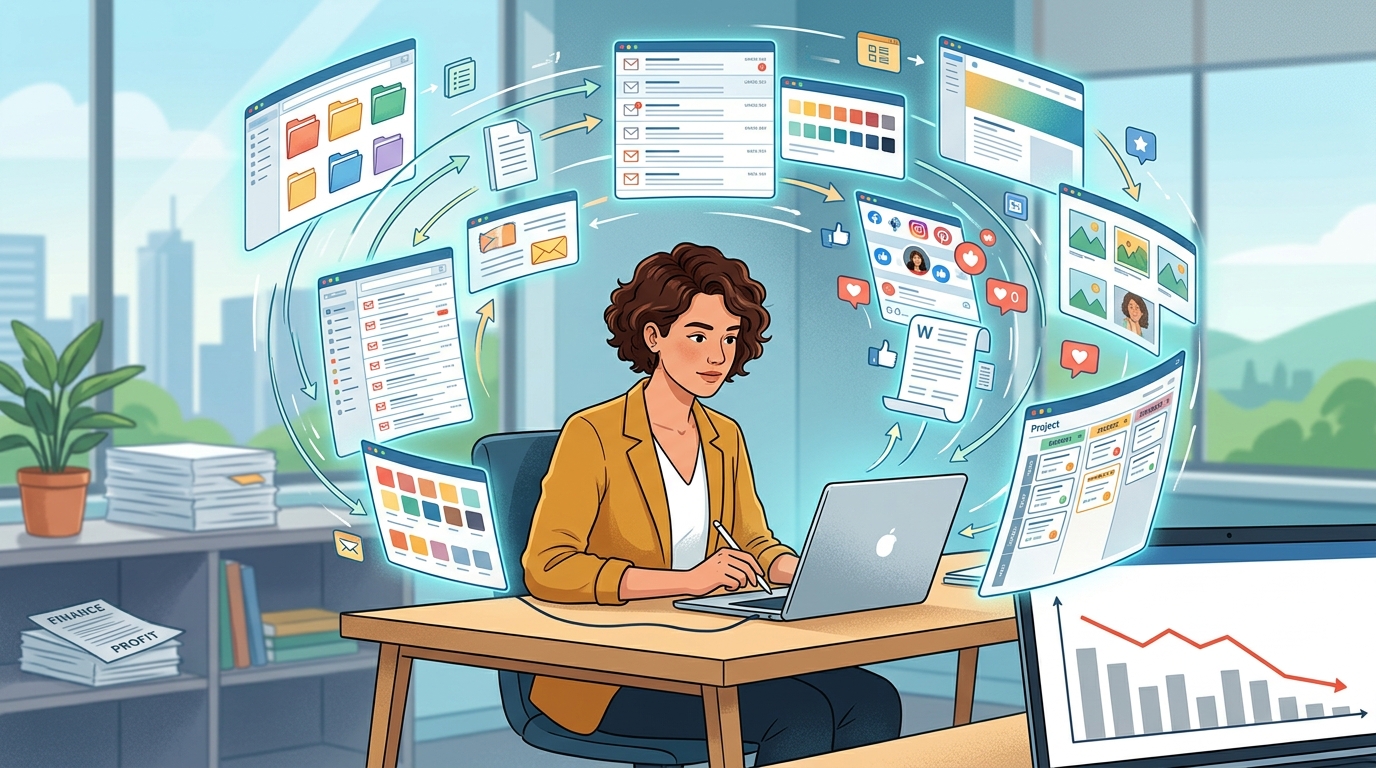 A armadilha das tarefas que parecem produtivas mas não geram receita