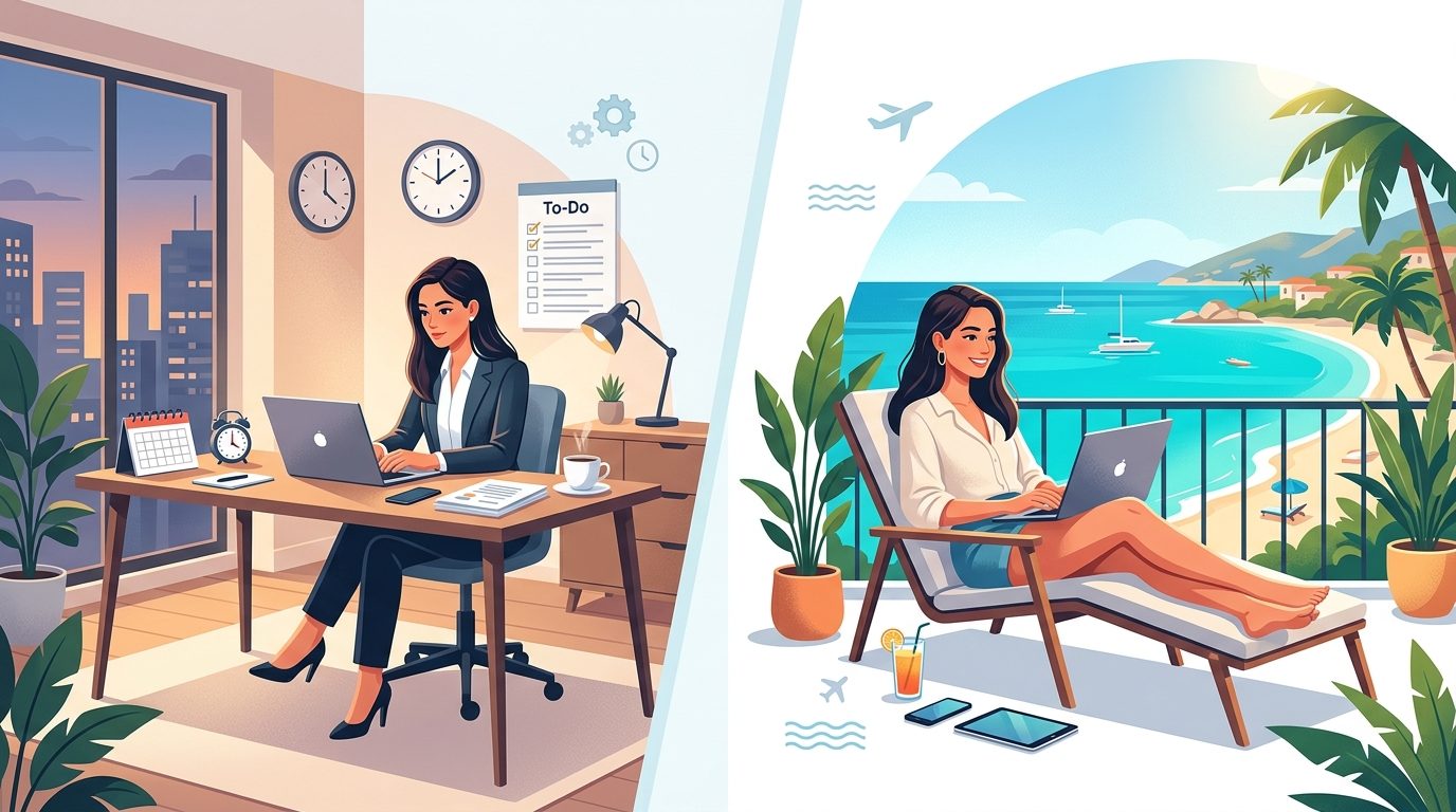 A diferença entre trabalhar menos por disciplina e por design