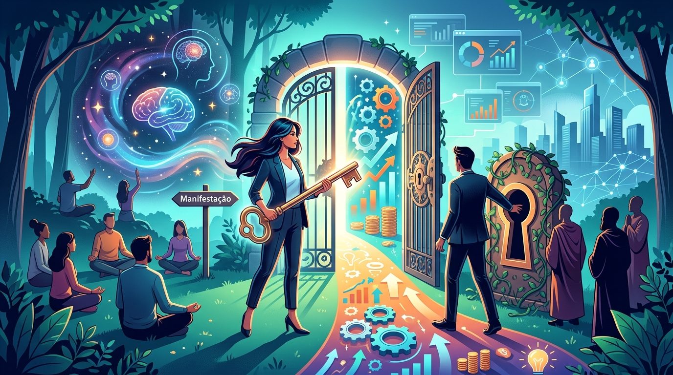 A lei da atração tem uma etapa escondida que os gurus ignoram