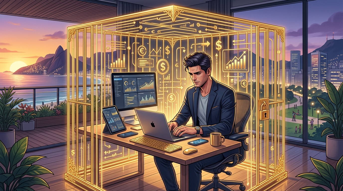 A Prisão de Ouro: como ganhar mais pode te deixar ainda mais preso