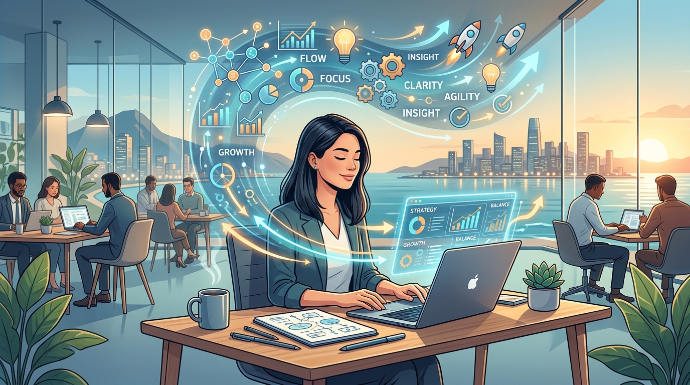 A virada contraintuitiva: presença mental é estratégia, não frescura