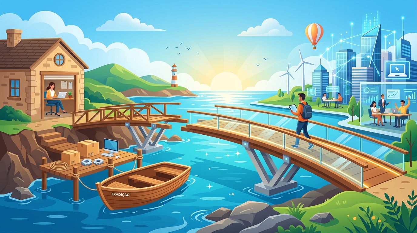 Como construir a ponte para mudar de vida radicalmente sem queimar o barco