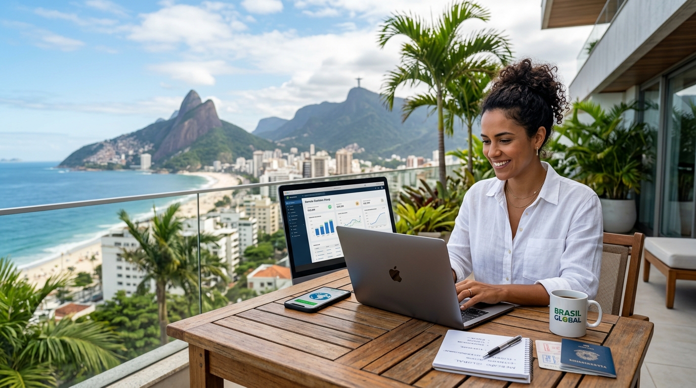 Como criar as condições reais enquanto ainda está no Brasil