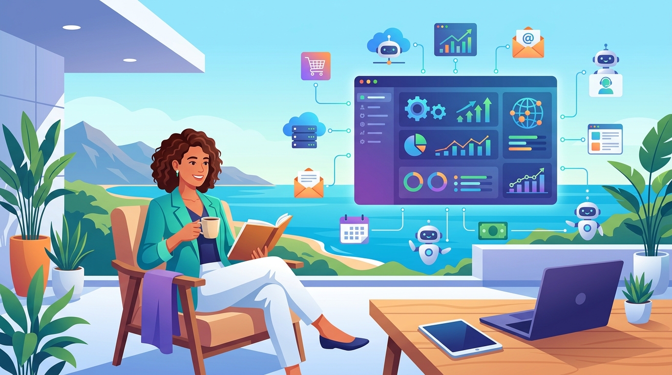 Como estruturar um negócio para ter liberdade de tempo empreendedor