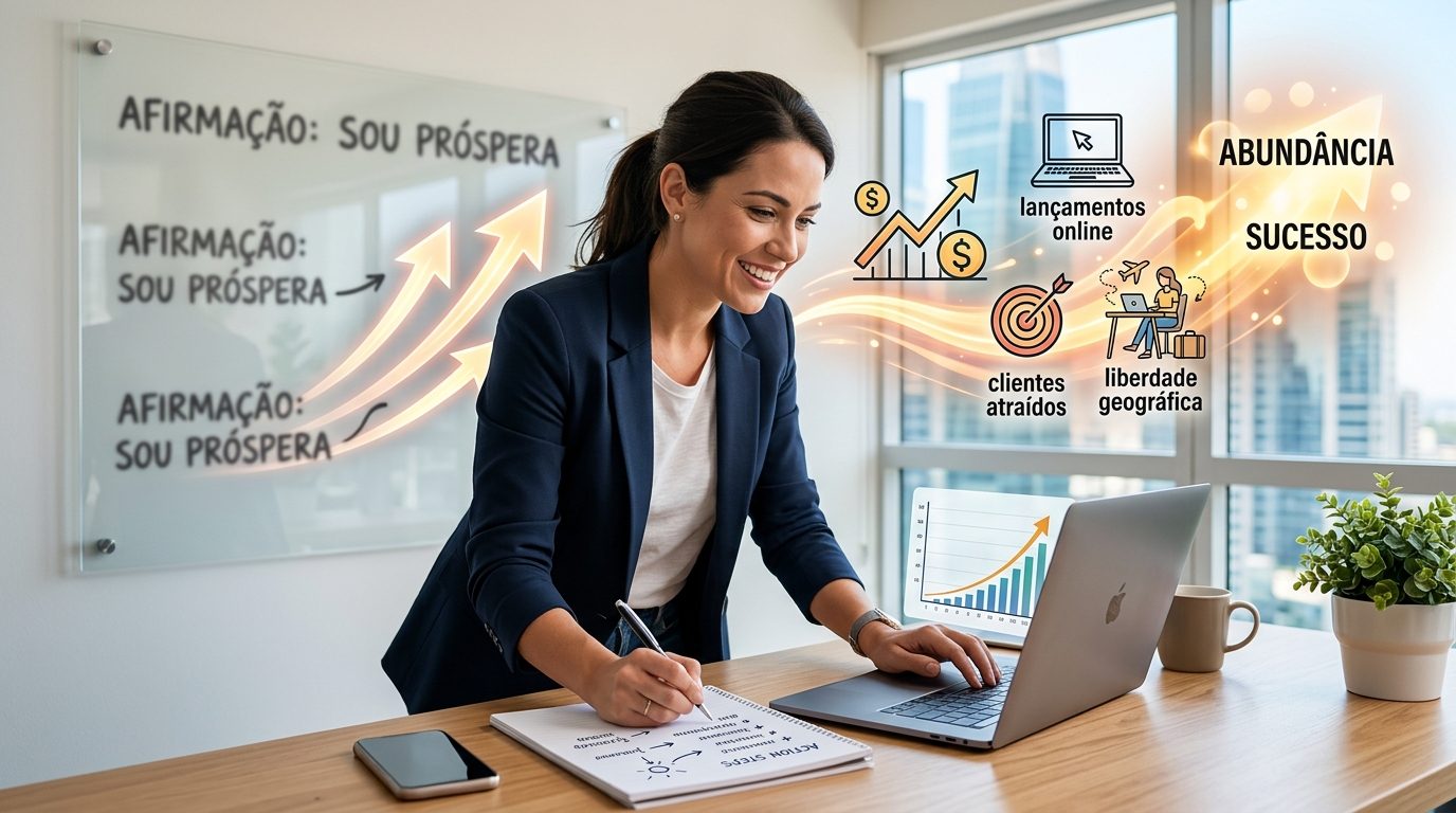 Como transformar afirmações em ações que realmente atraem abundância
