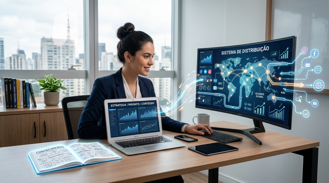 Conhecimento sem sistema de distribuição vale zero