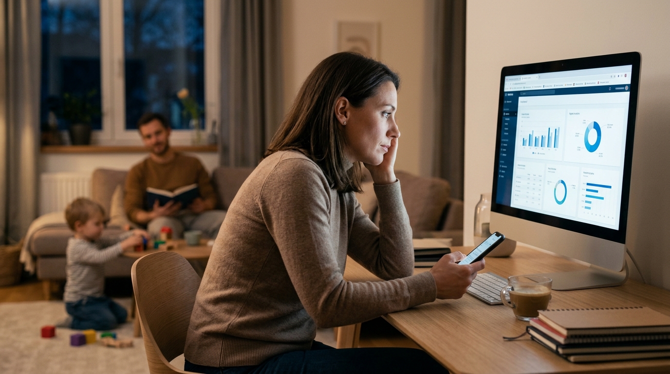 O custo invisível de estar sempre ligado, no negócio e nas pessoas ao redor