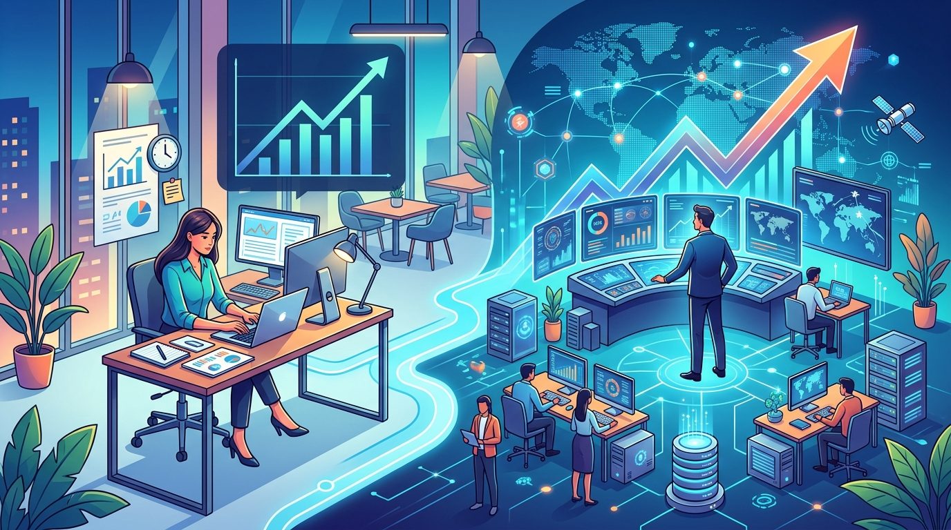 O que negócios escaláveis têm que profissionais produtivos não têm