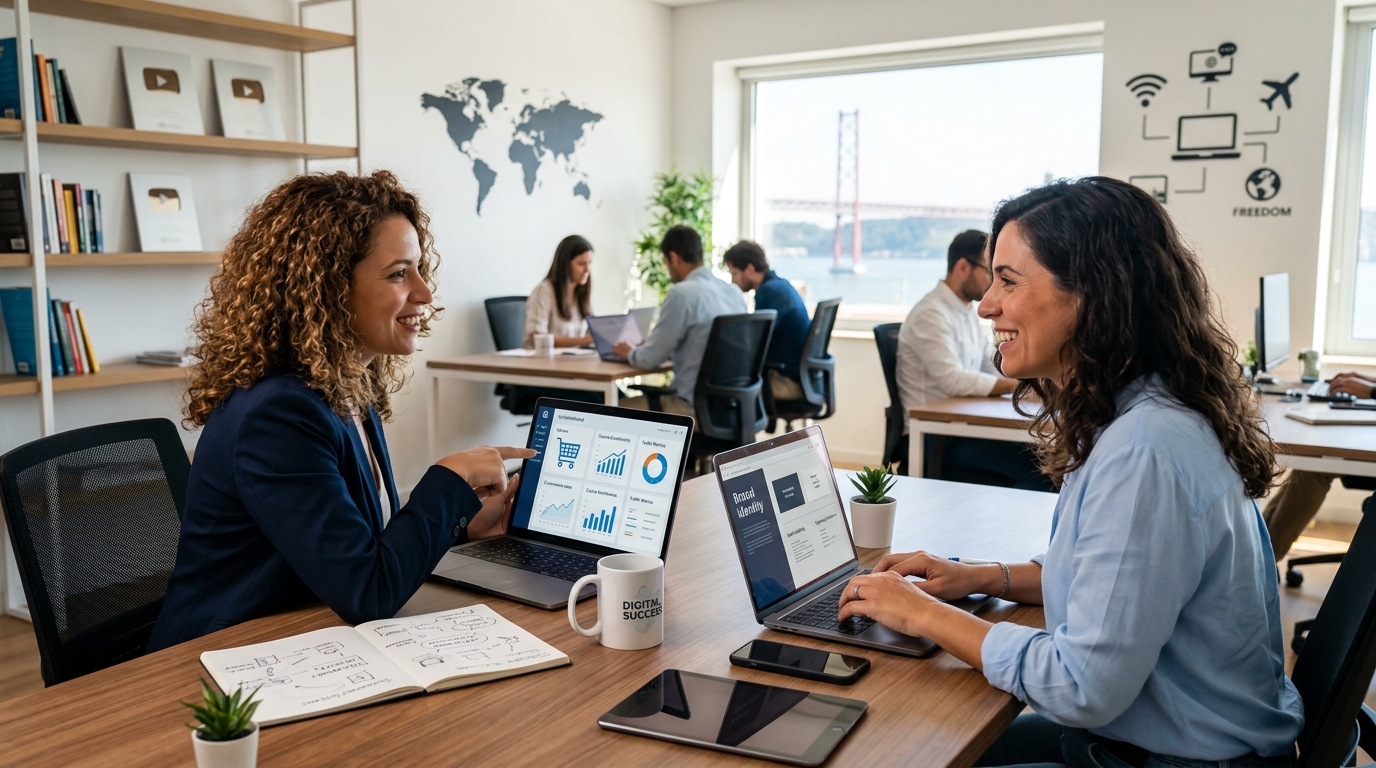 O que um negócio digital tem em comum com uma franquia (sem as taxas)