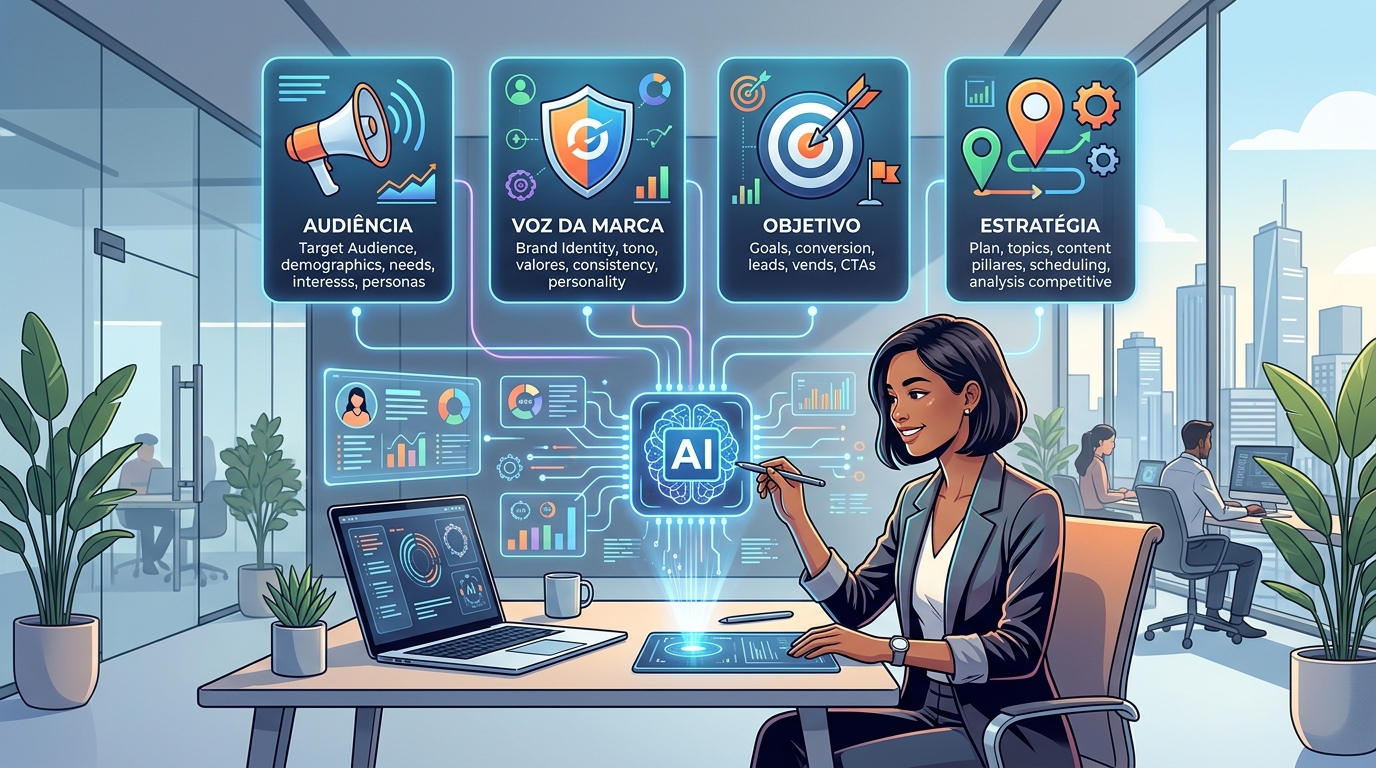 Os 4 Tipos de Conteúdo Que Sua IA Precisa Saber Antes de Escrever