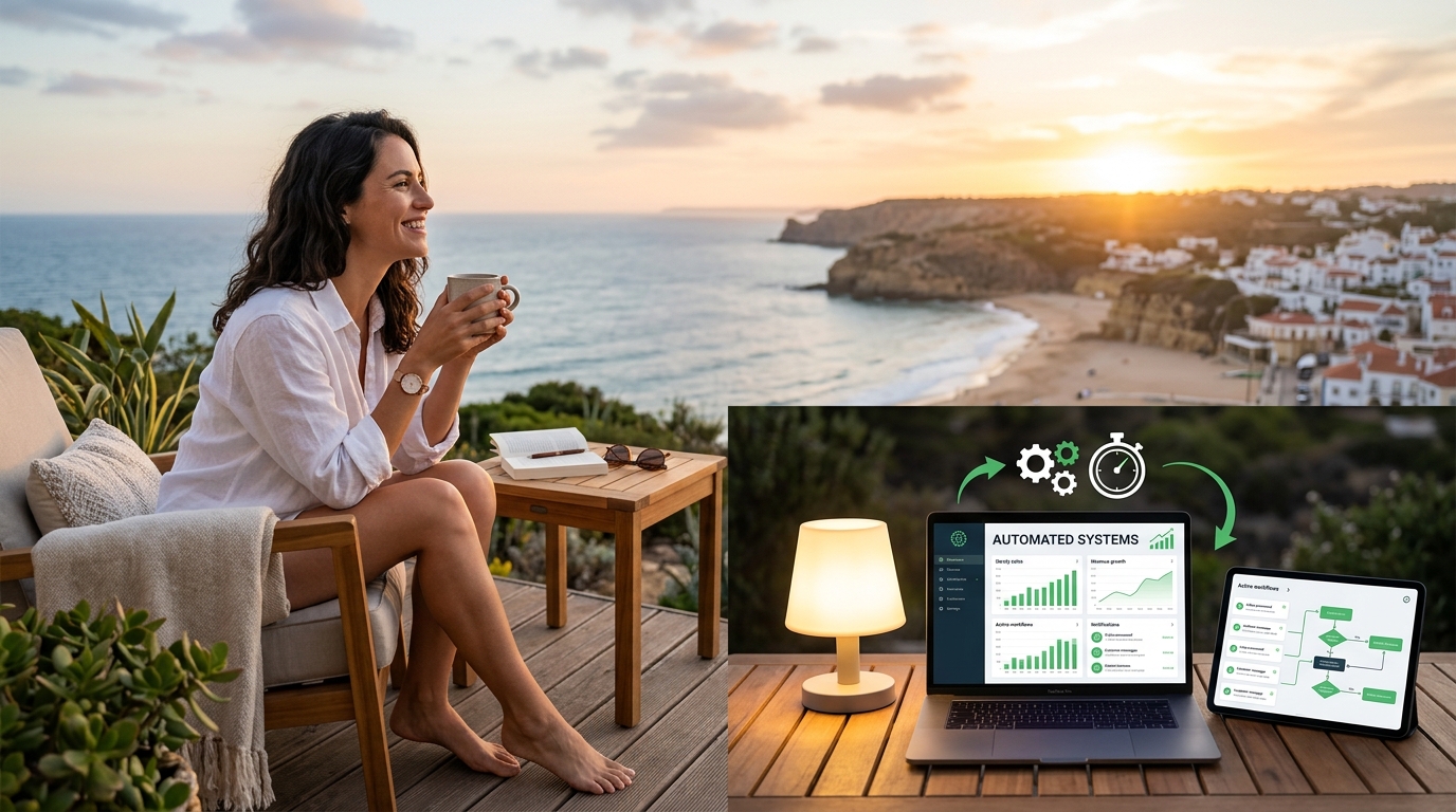 Sistemas simples que trabalham enquanto você não está na tela