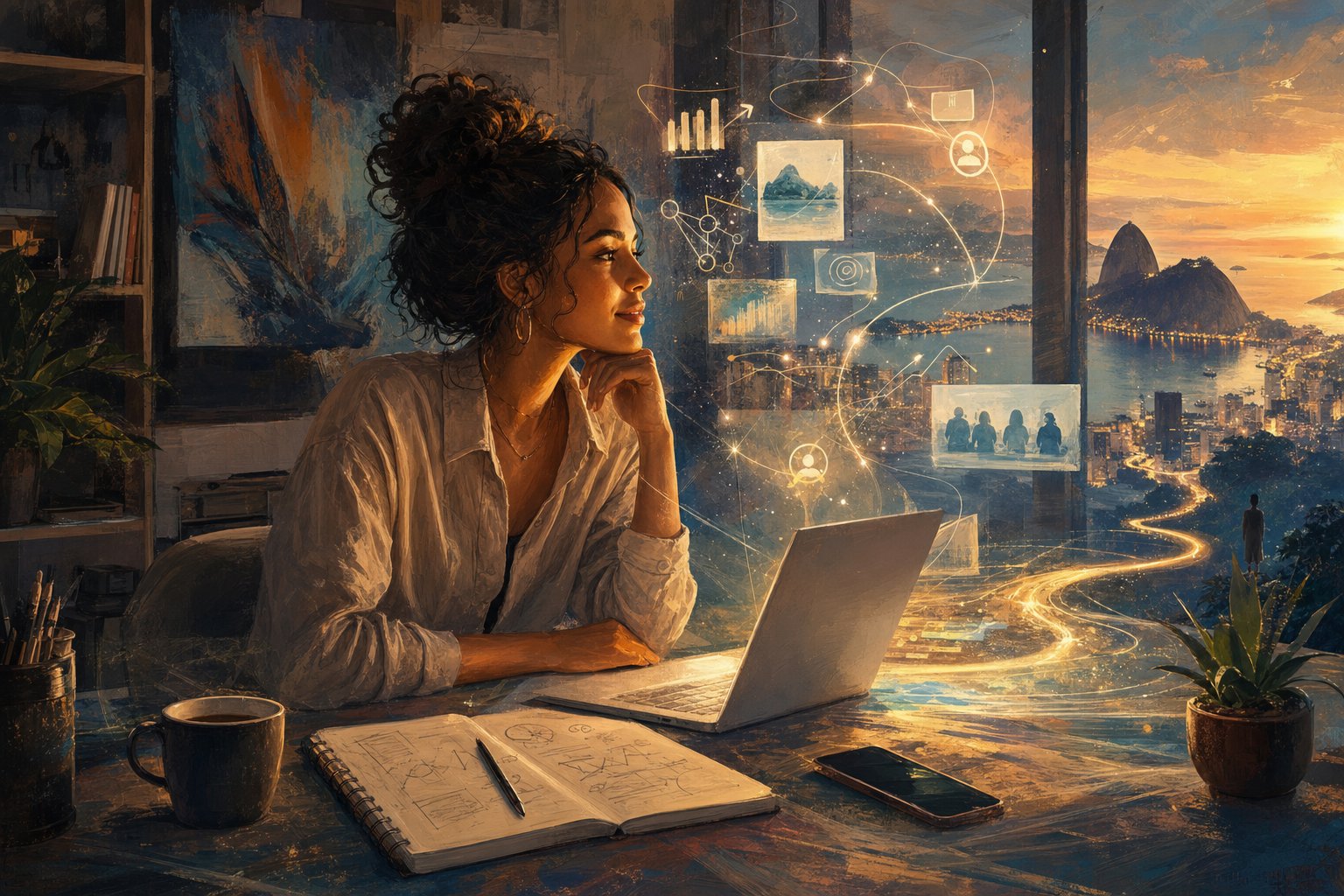 As frases de abundância e prosperidade que empreendedores digitais realmente operam no dia a dia