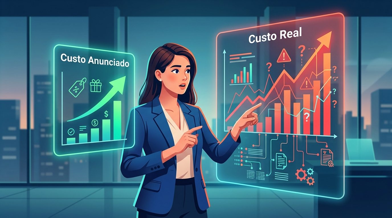 Custo real vs. custo anunciado: o que as listas não mostram