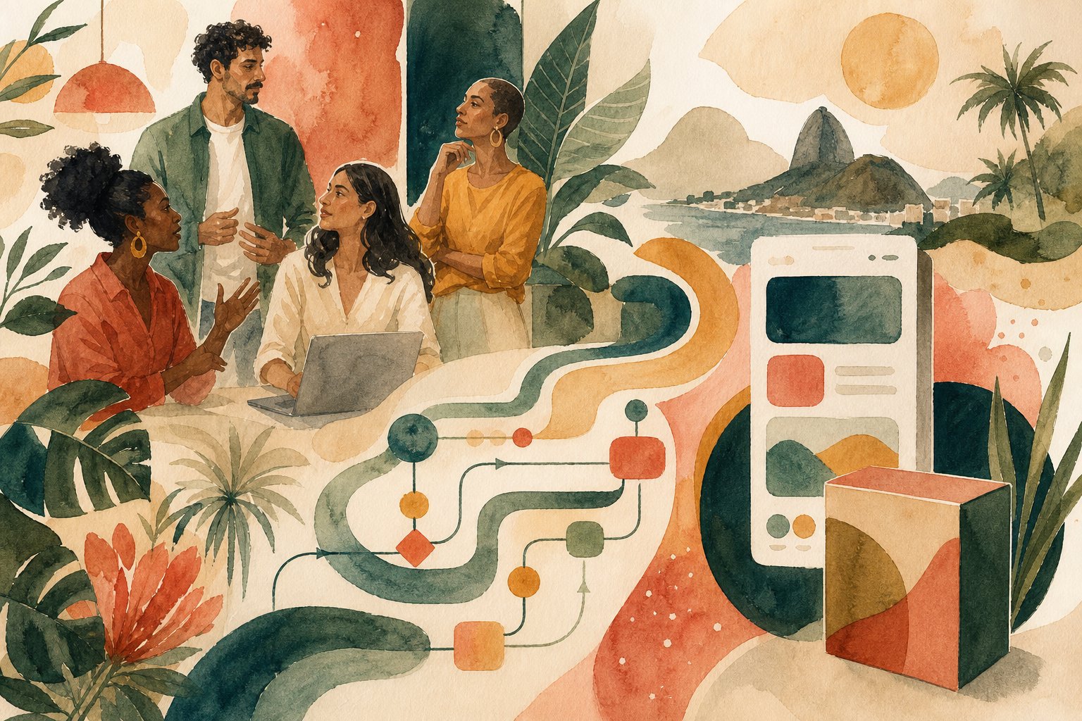 O framework 3P (Pessoas, Processo e Produto) explicado para negócios digitais