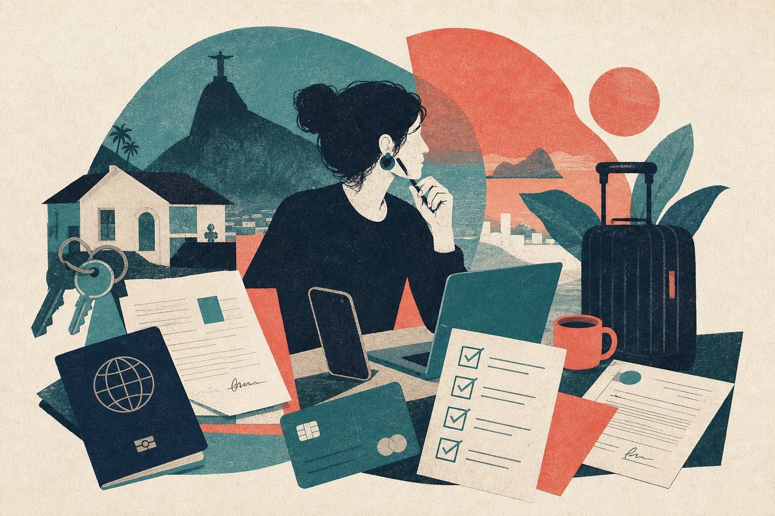 O que resolver no Brasil antes de sair: a lista que ninguém te dá