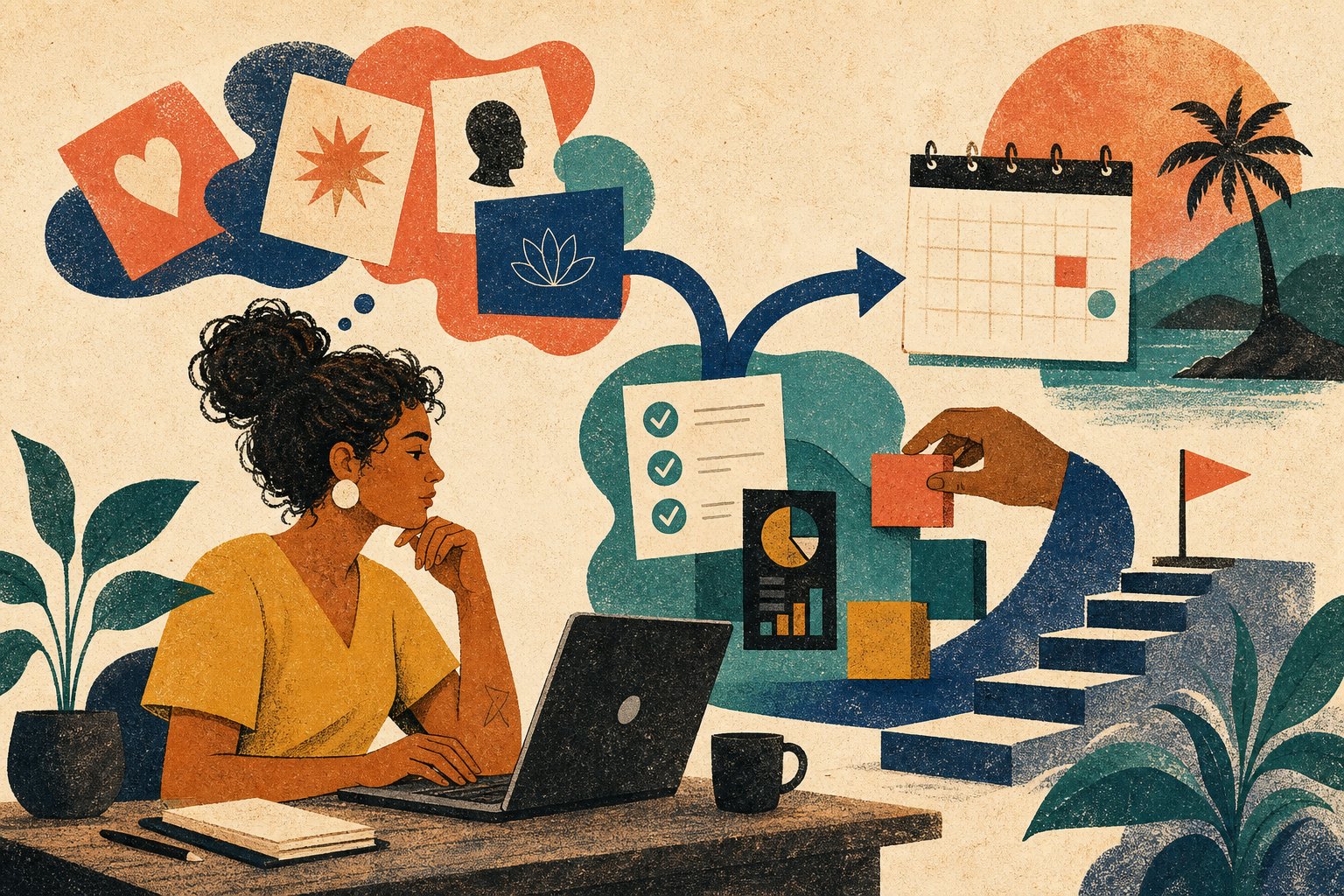 Como Usar Essas Afirmações de Forma que Elas Virem Ação (Não Só Intenção)