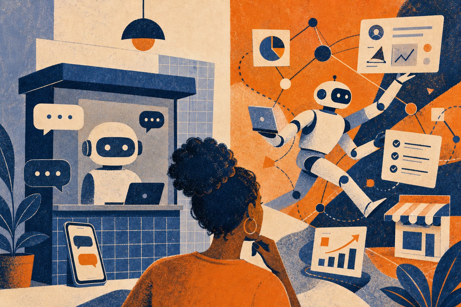 Chatbot vs Agente de IA: Tabela Comparativa Direta